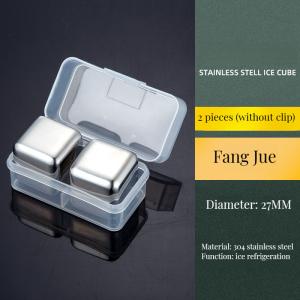 Stainless Steel Whiskey Chilling Stones in Cola Can Shape for Perfectly Cooled