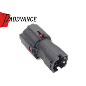 4 Pin Black Male Electronic Automotive Housing PBT Connectors 7222-7444-40