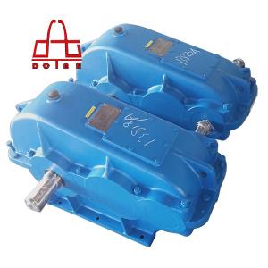 Heavy Duty Zq400 / Zq400 Cylindrical Gear Reducer Soft Tooth Surface