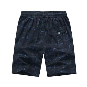 Summer men's casual stylish washed cotton beach pants