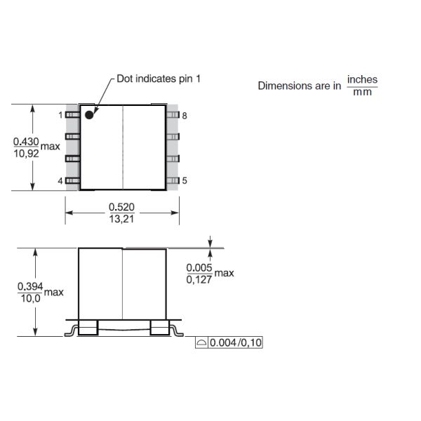 Copper SMPS Flyback Transformer Ferrite Magnet SA9672NL = ZA9672-BE For LM25184-Q1