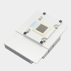 Sleek Anodized Aluminum Extrusion Heat Sinks Customized with Screw Mount