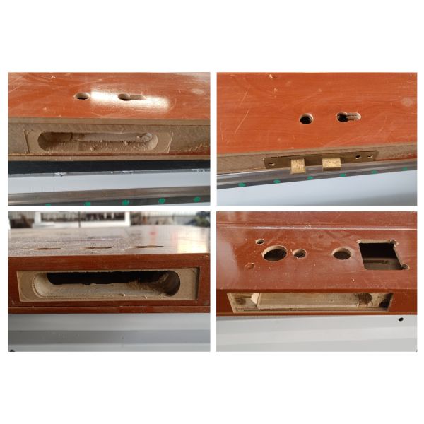 900KG CNC Wooden Door Lock Hole Mortising Machine with Automatic Lubrication System