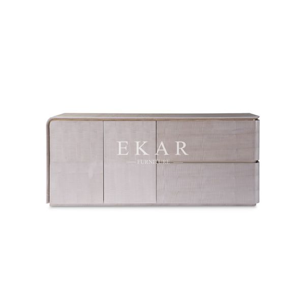 Modern Italian Design Dining Room High Gloss Veneer Sideboard W006D7