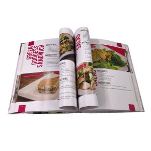 Spiral Bound Custom Cookbook Printing , Hardcover Art Book Printing