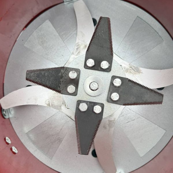 Vegetable Chopping Machine Hardened Alloy Multi Blade Bulk Shredder