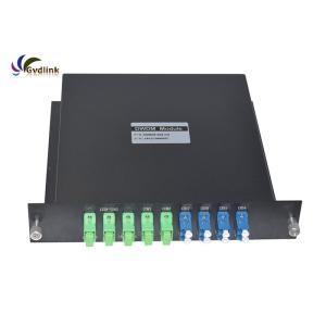 5G Network 2x4CH Channels LGX Rack DWDM Mux Demux