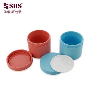 SRSG2 100g Empty Matt Finished PP PCR Recycled Plastic Cream Jar For Body Scrub