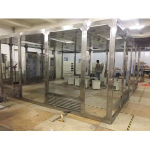 China Class 1000  Organic Glass Wall Material Module Cleanroom For laboratory cleanroom on sale