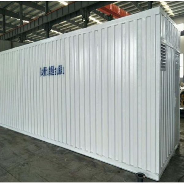 Buy Containerized MBBR MBR Sewage Hotel Wastewater Treatment System 380 Volt at wholesale prices