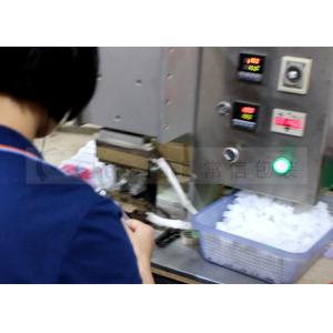 2400W 220V Semi Automatic Stand Up Pouch Sealing Machine , Sealing Speed 60pcs /