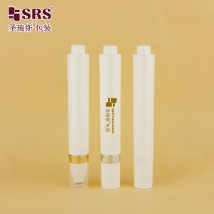 AY 15ML Injection White Glossy Matte Finished Round Pen Shape Airless Roll On