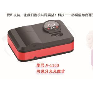 325-1000nm Single Beam Visible Spectrophotometer Manual Adjustment Wavelength