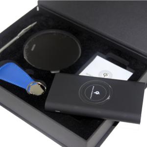 Key Chain Pen Business Gift Box Power Bank For Mobile Phone Charging