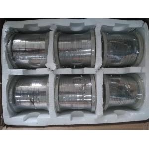 Industrial FeCrAl Alloy Aluchrom O Flat Wire 0.3mm * 2mm Good Corrosion