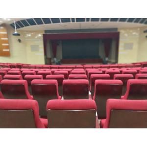 Cushion Folding Theater Seats With Strong Aluminum Feet / Audience Seating