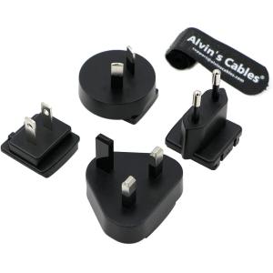 Alvin's Cables BMPCC 4K 6K Universal AC Power Supply Adapter For Blackmagic