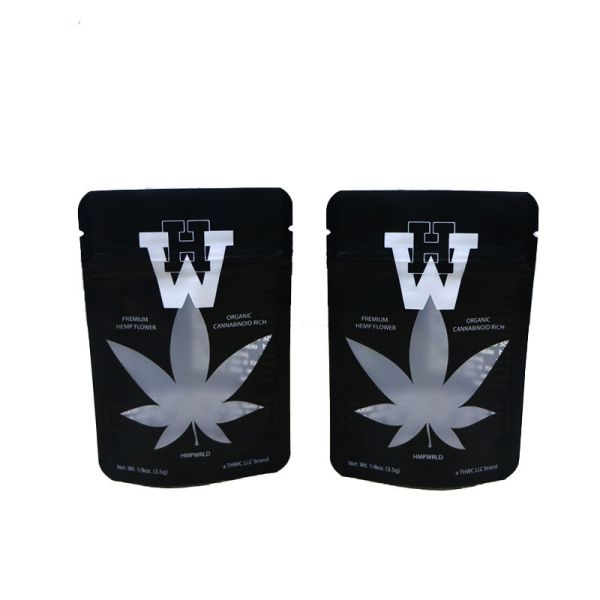 Buy Matte Black Stand Up Aluminum Foil Zipper Zip Lock Bag Package Pouch Packaging Mylar Bag at wholesale prices