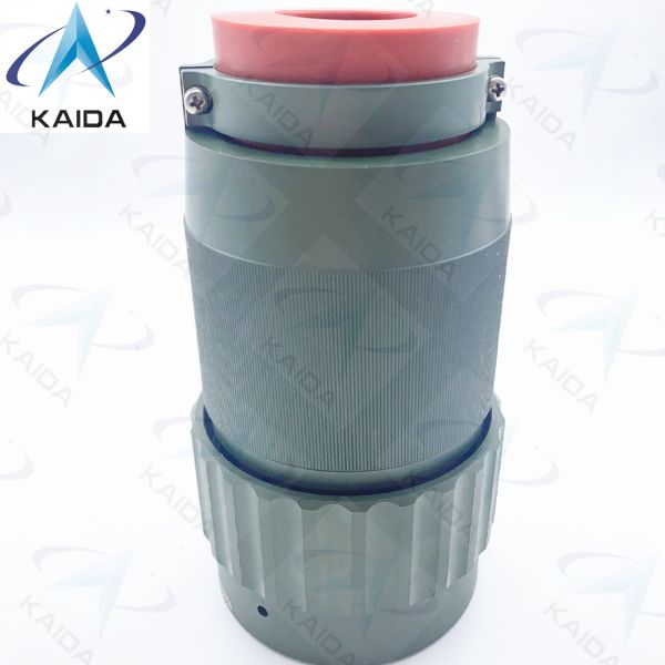 Y50DX Series Circular Electrical Connector Aluminum Olive Green Cadmium Plug 4 Contacts Y50DXD4-04TK5NL2