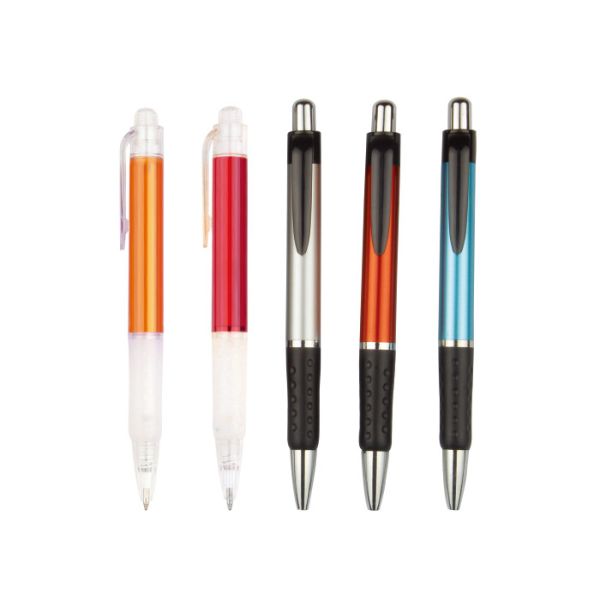 Buy customized logo print plastic pen cheapest promotional plastic ball pen at wholesale prices