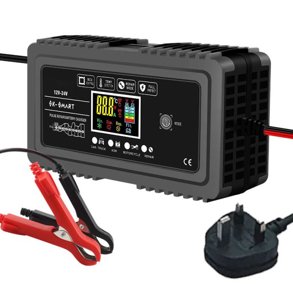 Intelligent Automatic Pulse Repair Lead Acid Battery Charger 90% Charging