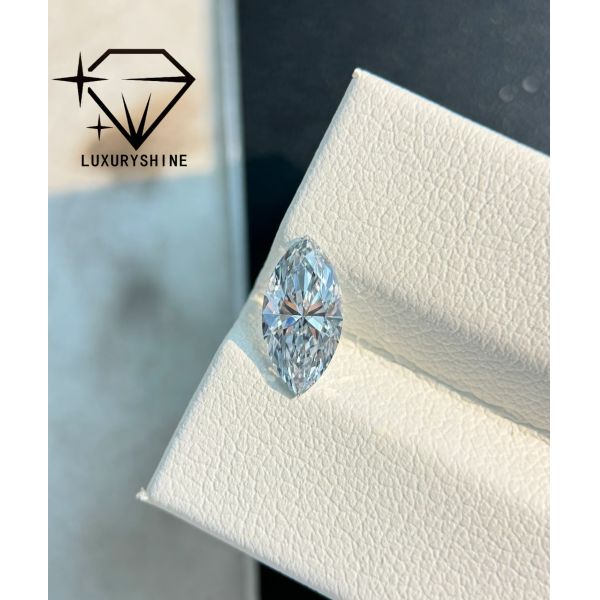 LuxuryShine VVS2 Marquise Shape 0.3-15ct Lab Grown Diamond D-F Color 3EX Cut