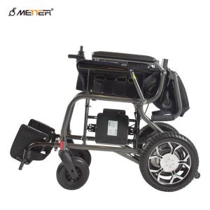 Collapsible Multifunction Aluminium Electric Wheelchair With Brushless Motor