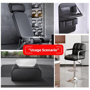 Pvc Mat Woven Grain Patterns Artificial Synthetic Leather Chair Sofa Shoes Car