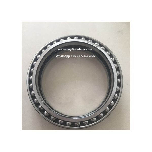 BD130-16 excavator bearing thin section angular contact ball bearing 130*166*18mm