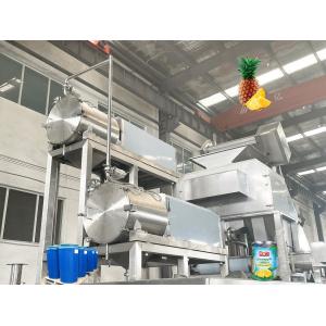 Sterilizing SS316 Pineapple Processing Line 1500T/Day