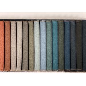 400gsm Textured Velvet Upholstery Fabric Heavyweight Polyester Blend Fabric