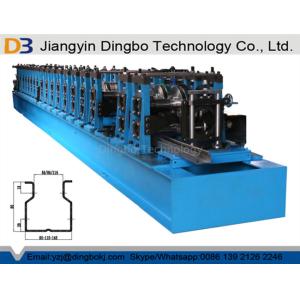 4m/Min Cr12 Roller Shelf Storage Rack Forming Machine With PLC Control
