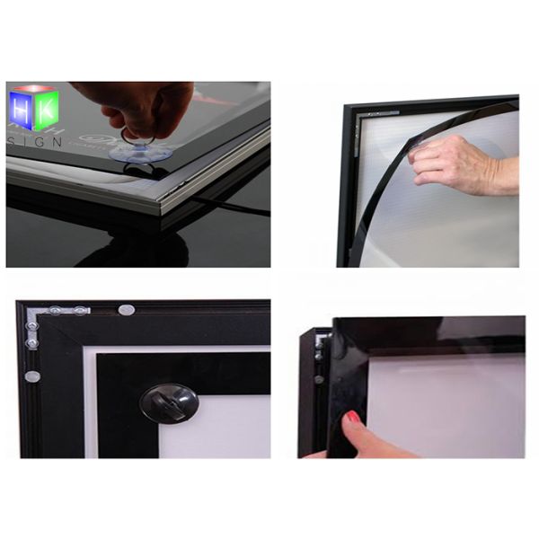 Backlit Poster Frame Magnetic Light Box Ultra Slim With 881 MM X 634 MM