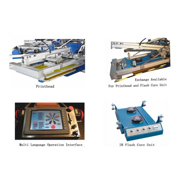 McLantis Print Automatic Textile T Shirt Serigraphic Screen Printing Machine