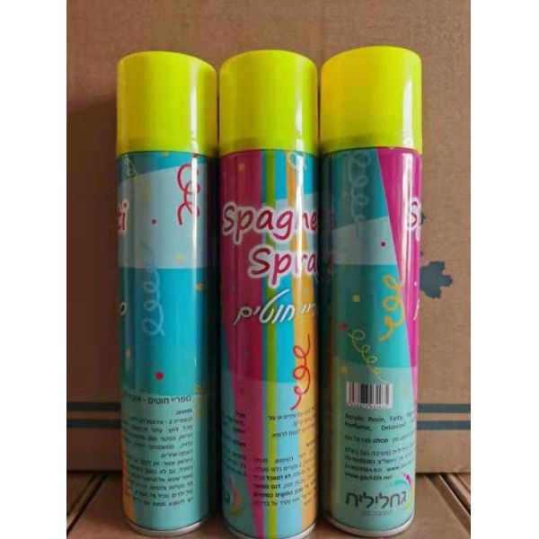 Eco Friendly Nonflammable Silly String Spray Birthday Party Christmas Crazy