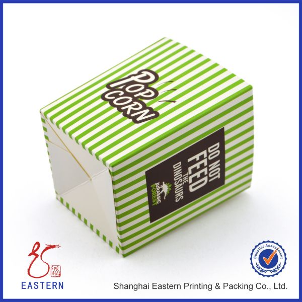 Buy Green Food Grade Cardboard Packaging Boxes With Auto Lock Bottom at wholesale prices