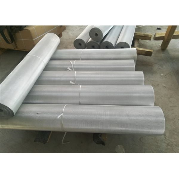 Windows Low Carbon Aluminum Wire Mesh With High Strength Pulled Plate