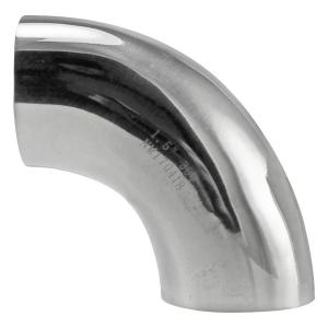 ELBOW 90, SEAMLESS ASTM A234 GR WPB-S, ASME B16.9, R=1.5D, BUTT WELD, CS01,