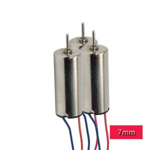 3.7 Volt Coreless DC Motor 50000 rpm 7mm Diameter With 20 mm Body Length