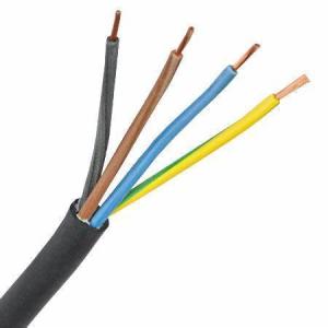 Multi Core H05rn f 3g 0.75 Mm2 3 Core Rubber Cable for Heavy Duty and Durable