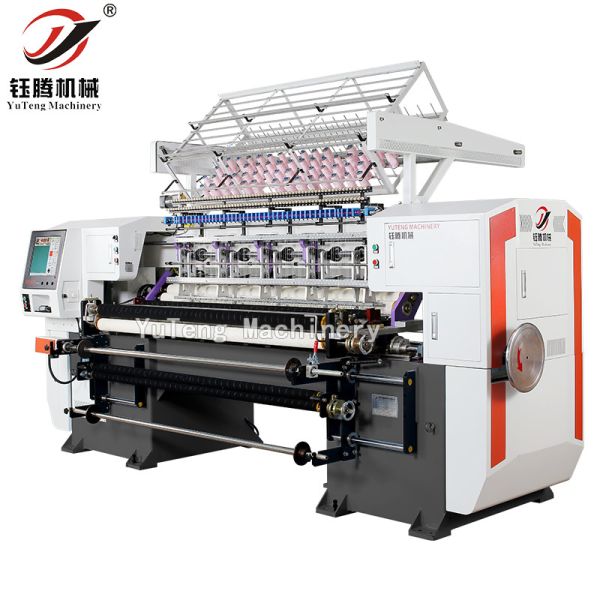 Embroidery Computerized Multi Needle Quilting Machine For Garments Textile