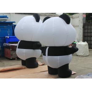 Giant Inflatable Panda Bear For Promotion , Attractive Custom Inflatable