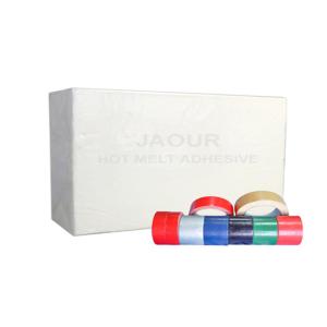 China Jaour Low Odour And Transparent Hot Melt Rubber Adhesive For Industrial Tape on sale