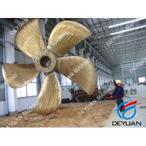 Bronze Alloy Marine Propulsion Diesel Engines , 0.5m Diameter Ship Propulsion