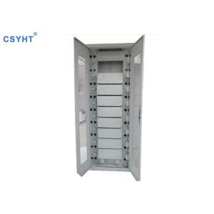 China 576 Cores FTTH Fiber Optical Distribution Network Cabinet Height 35U Front / Back Doors on sale
