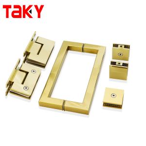 90 Degree Double Shower Hinge Door Window Hinges for Long Life Frameless Glass
