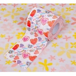 embossed cute 2ply printed toilet paper