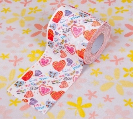 Buy embossed cute 2ply printed toilet paper at wholesale prices