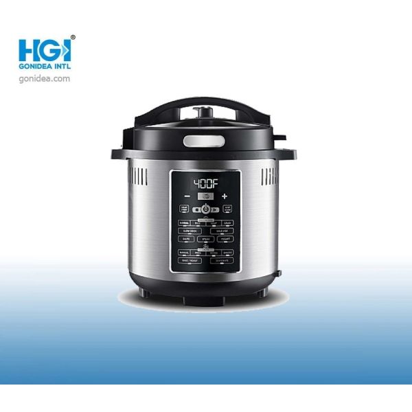2 In 1 Nonstick Electric Pressure Cooker With Fryer Commercial Cooking Appliances