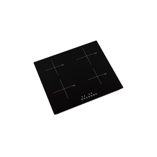 EMC 220V 4 Burner 6KW Cooper Coil 4 Burner Glass Stove Independent Touch Control